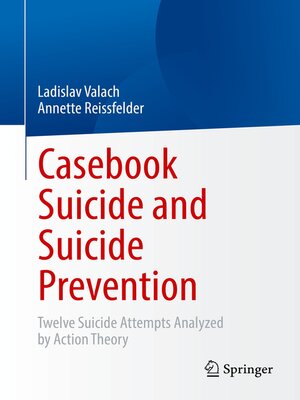 cover image of Casebook Suicide and Suicide Prevention